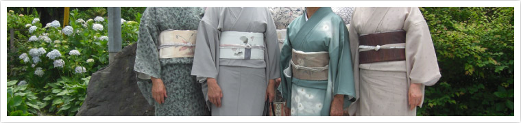 美装流,着物着付け写真